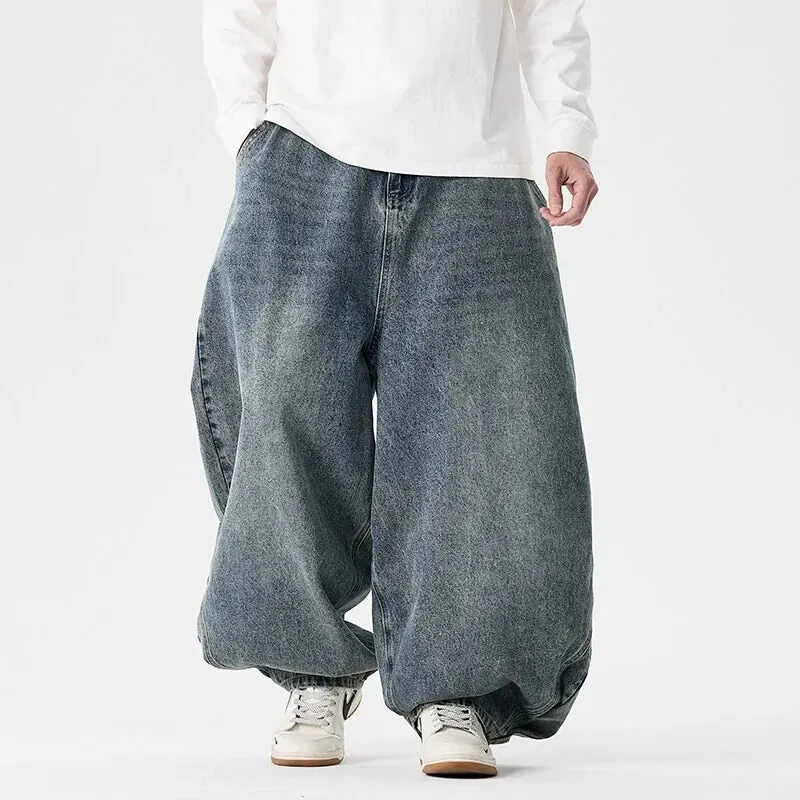 Esprit du Japon pantalon jean japonais ample denim