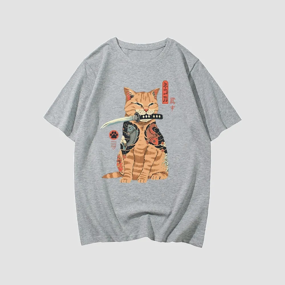 Japon style Tshirt Chat Japonais t-shirt