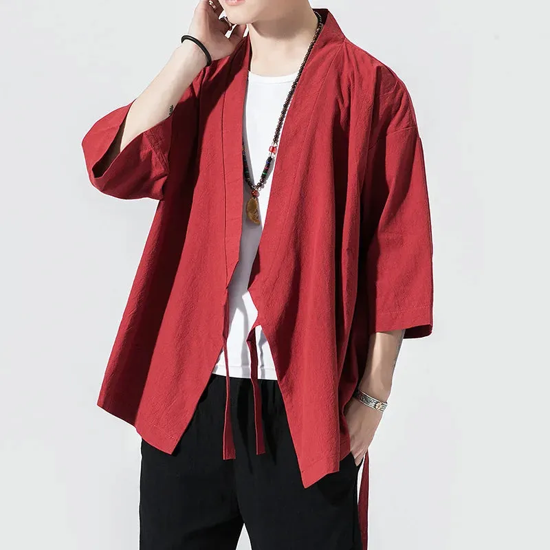 Esprit du Japon haori homme moderne veste croisée