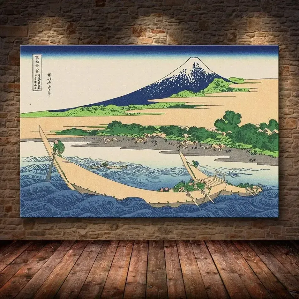 Japon Style Fuji View Estampe Japonaise Mont Fuji