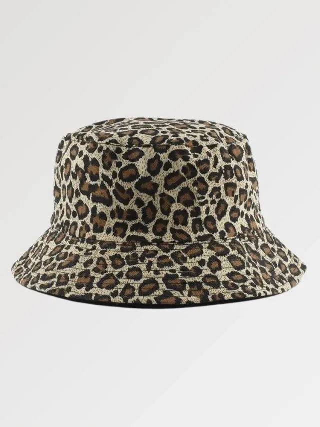 Japon style Streetwear bob ‘léopard’ motif animal