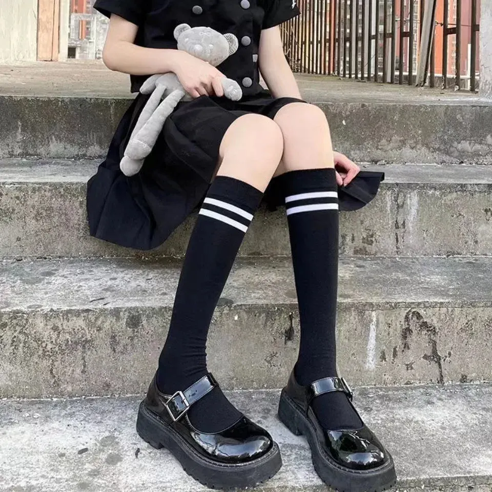 Japon style chaussettes écolières japonaises