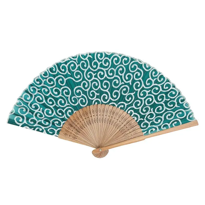 Japon style éventail japonais pliable artisanal