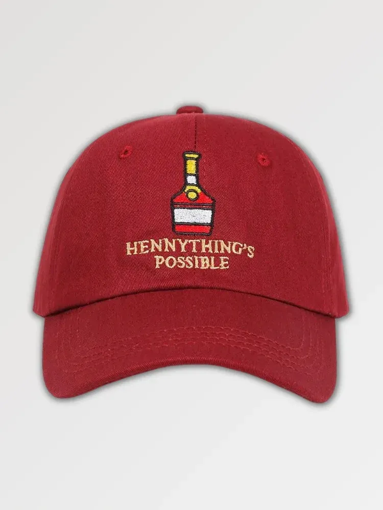 Japon style Casquette Jack Daniels arukoru brodée