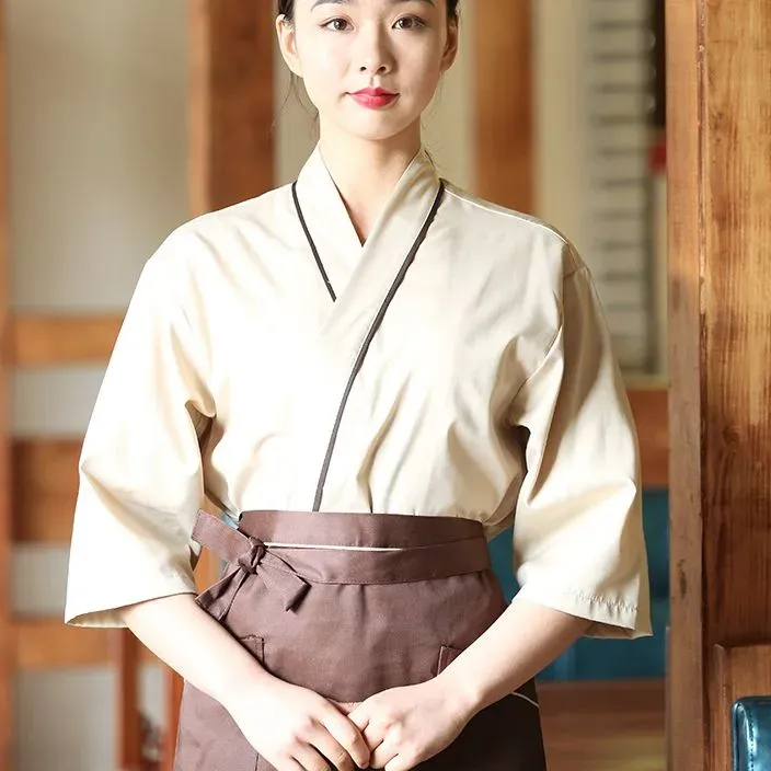 Japon style Niigata veste de chef japonaise