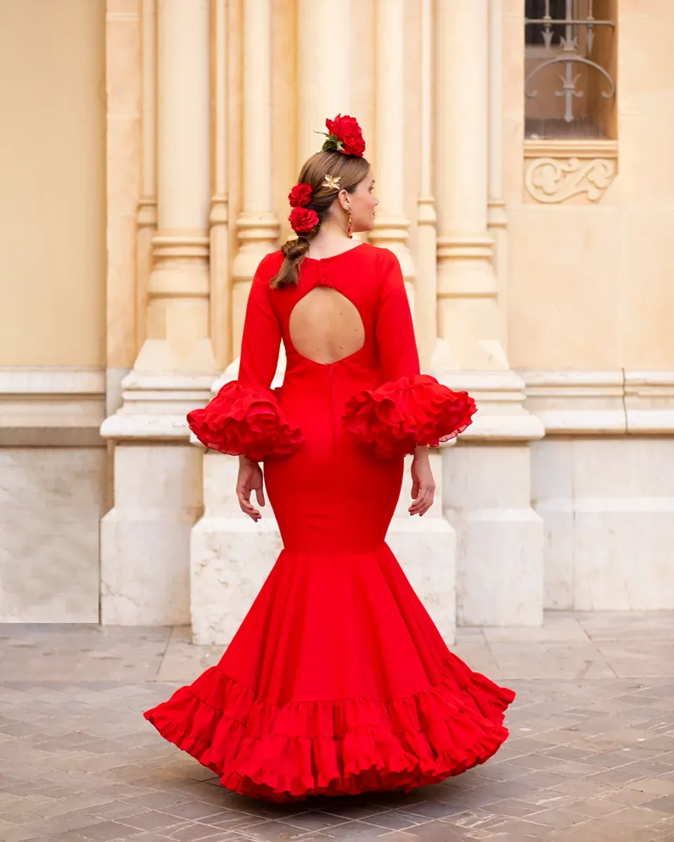 Viva la Feria Leonor robe gitane volants canasteros