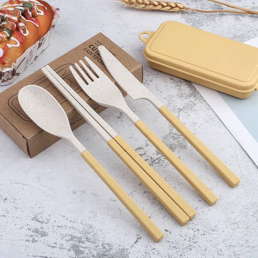 Esprit du Japon set couverts voyage baguettes étui