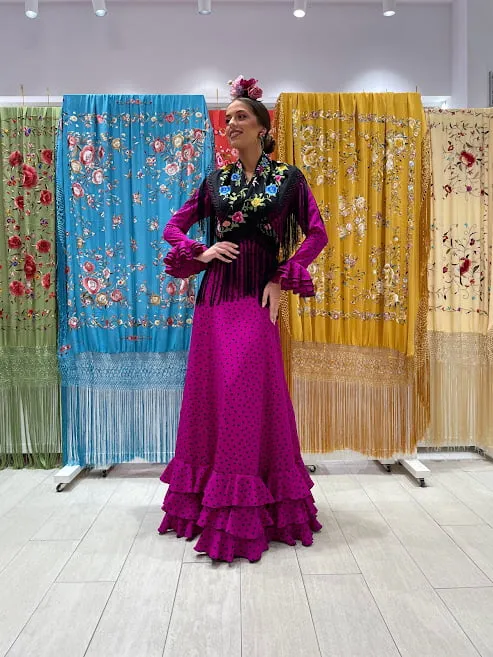 Viva La Feria Triana robe flamenca volants pois