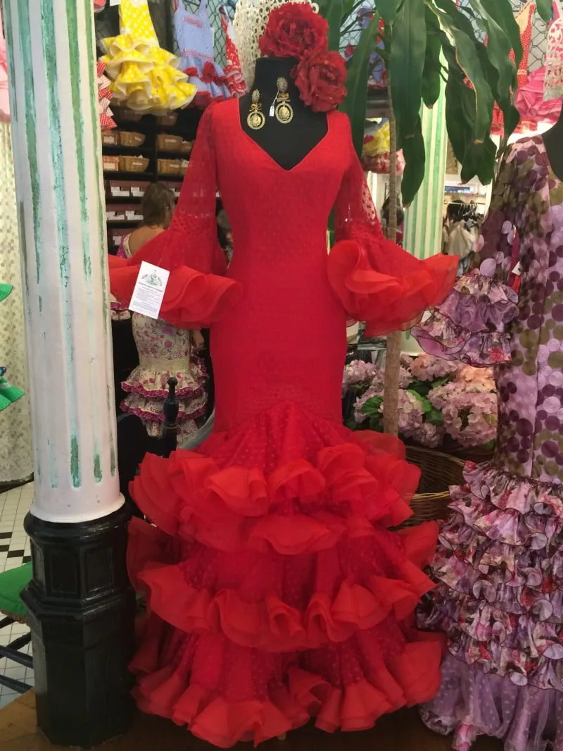 Viva la Feria Guadalupe Corin robe gitane tul plumetis
