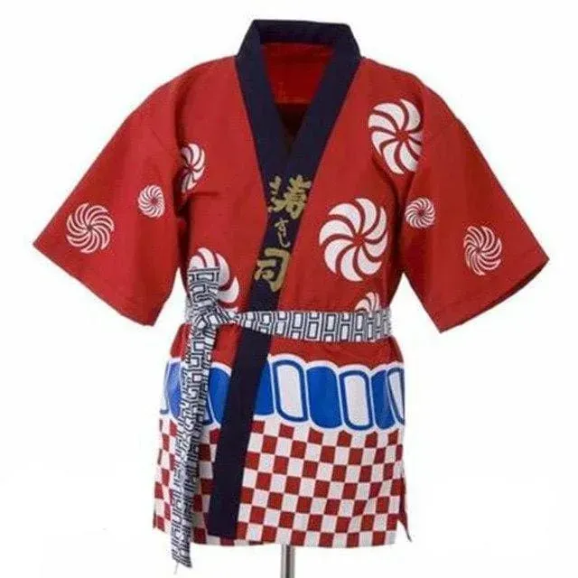 Japon style Minami Katsuragi veste chef coton happi