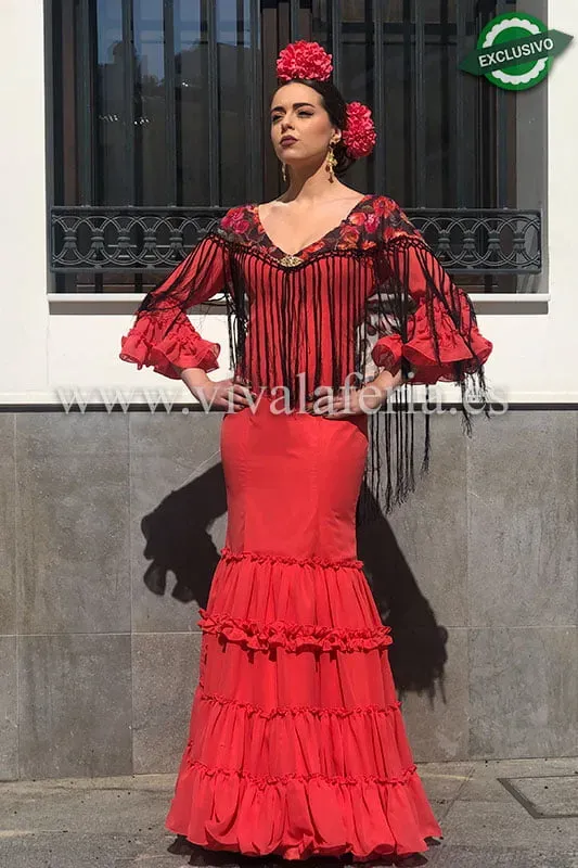 VIVA LA FERIA-MODA FLAMENCA Canastero robe flamenca