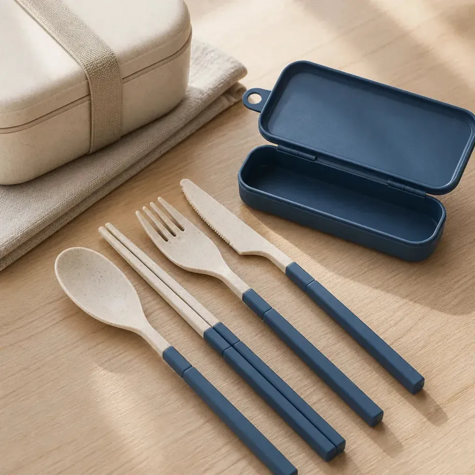 Esprit du Japon set couverts voyage baguettes étui