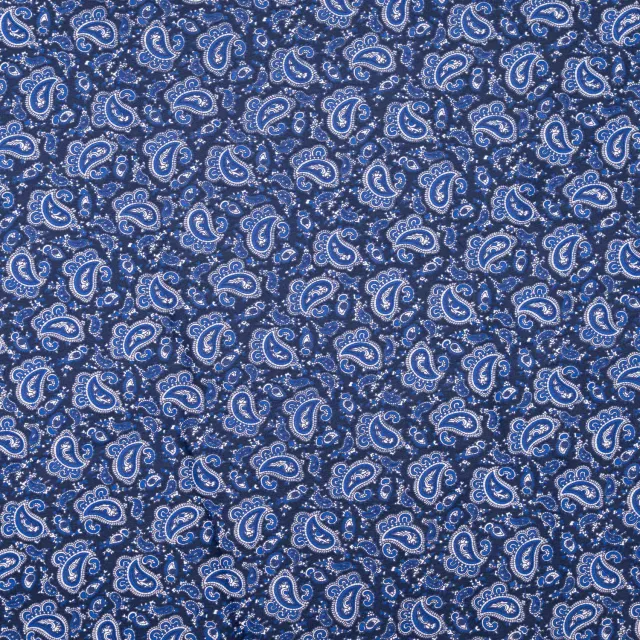 Mistral Les Indiennes tissu Petit Cachemire popeline 150 cm