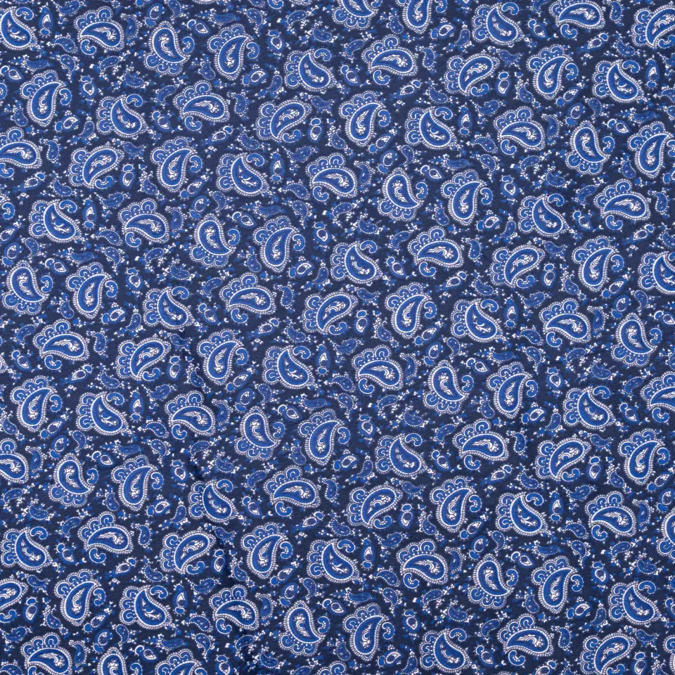Mistral Les Indiennes tissu Petit Cachemire popeline 150 cm