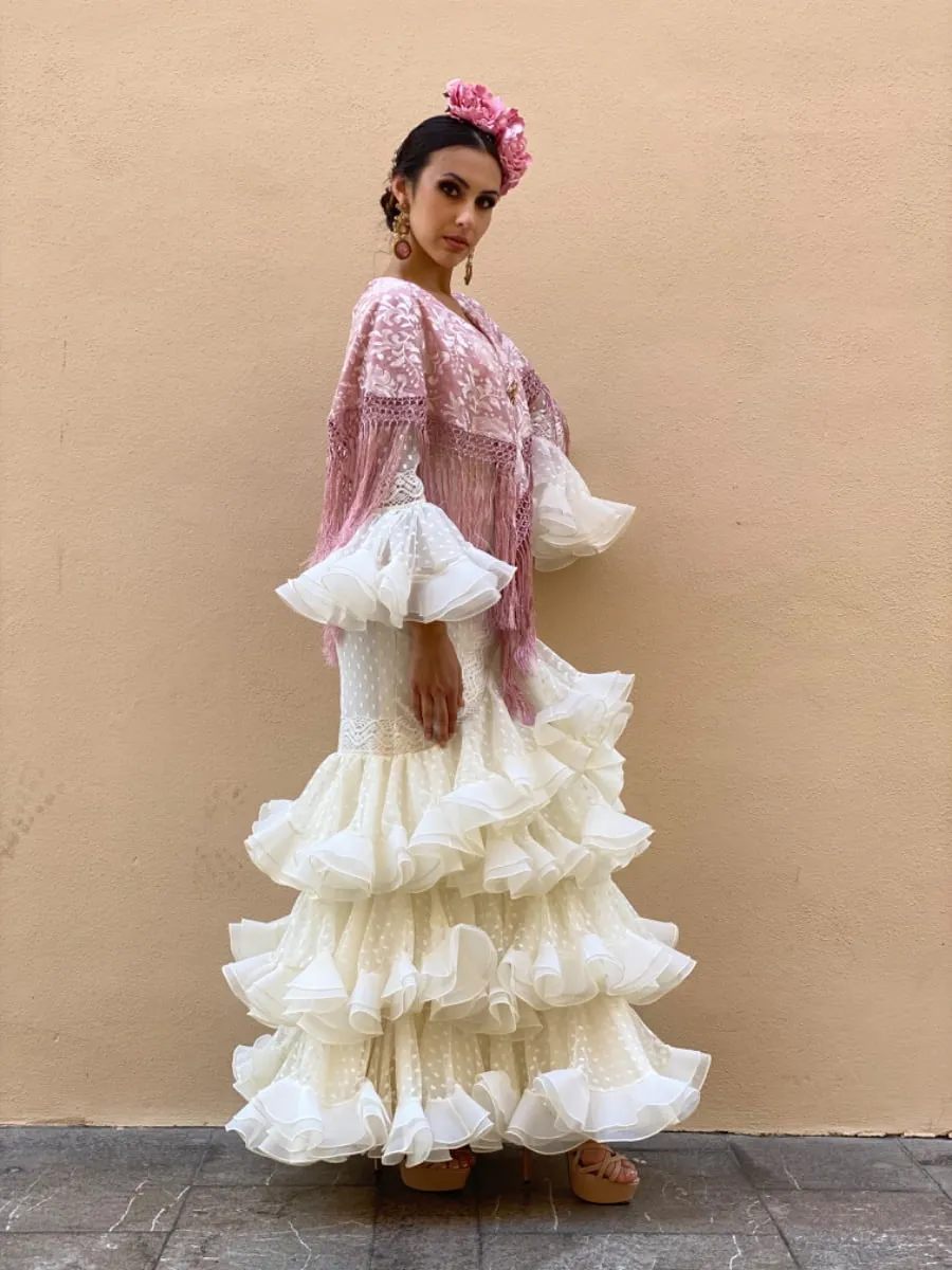 Viva la Feria Guadalupe Corin robe gitane tul plumetis