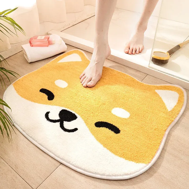 Japon style Tapis De Bain Chat tapis de bain