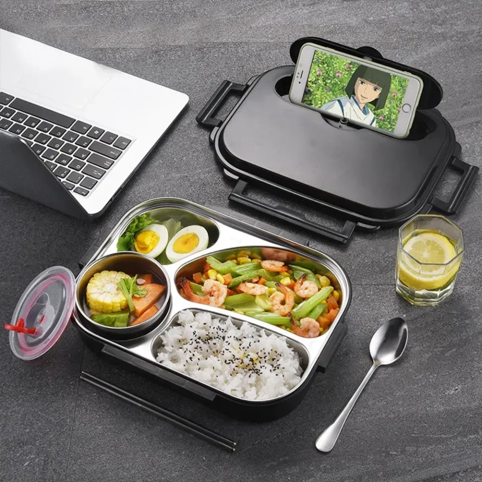 Japon style Boite Bento Inox boîte repas