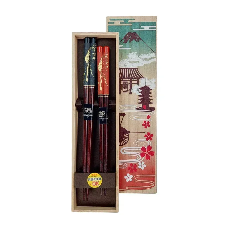 Japon style Baguettes Japonaises Authentiques Mont Fuji