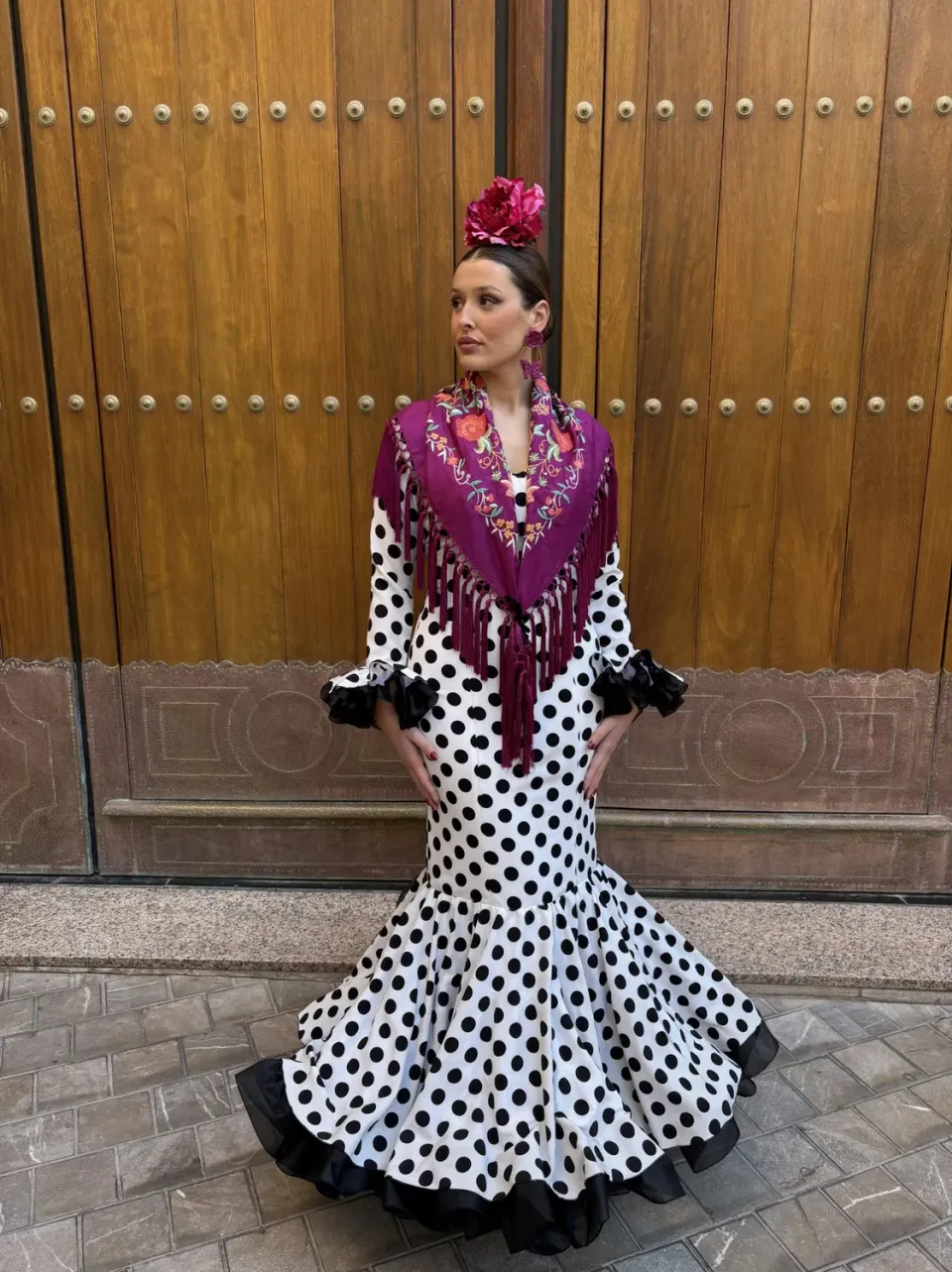 VIVA LA FERIA Emperatriz robe flamenca