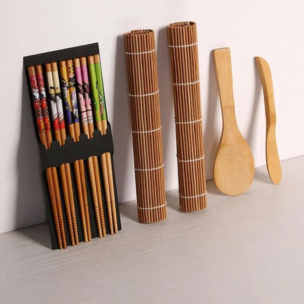 Japon style Sushi Roller Kit Hokkaido kit à sushi bambou