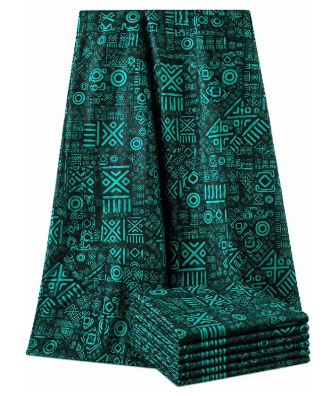 KAVAZI FB-17 tissu coton africain 6 yards