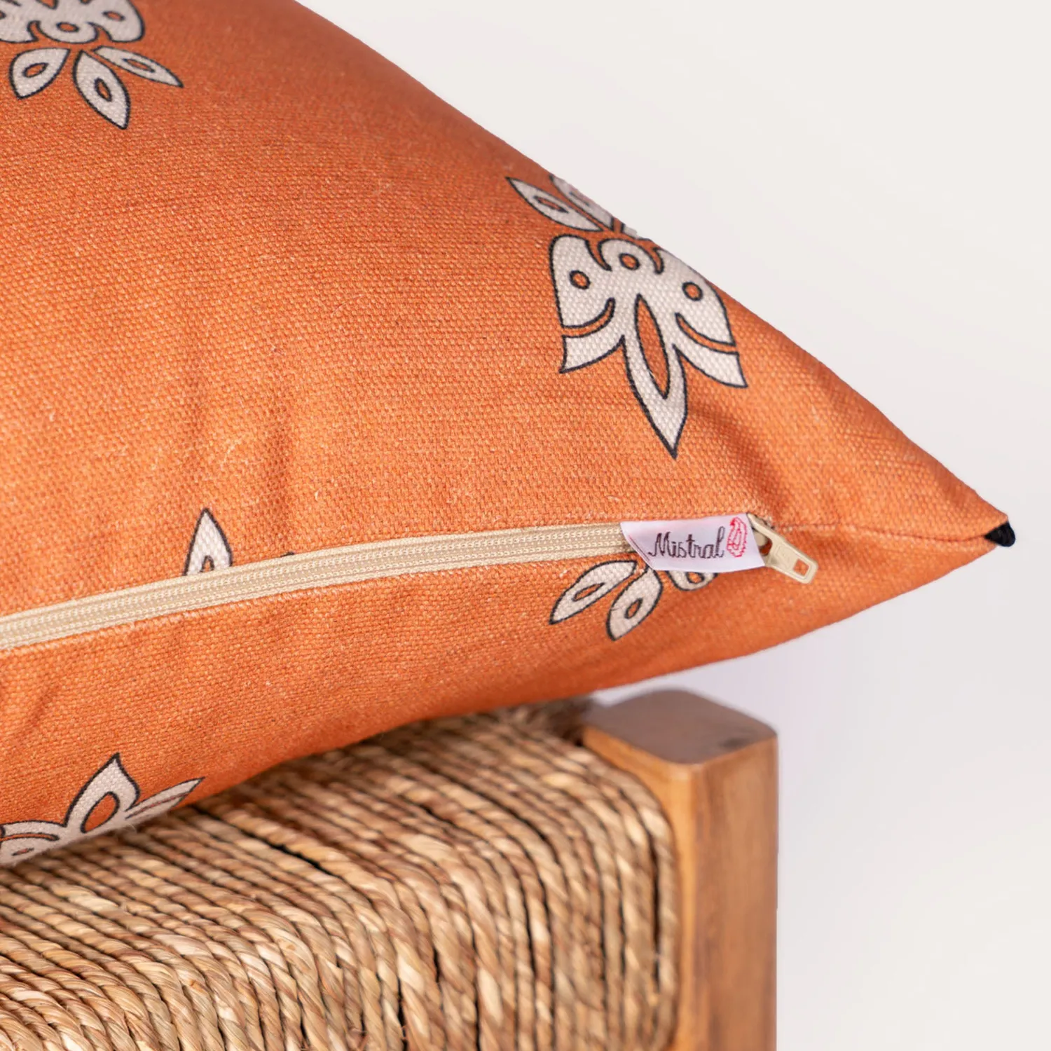 Mistral Mosca Géant coussin lin coton