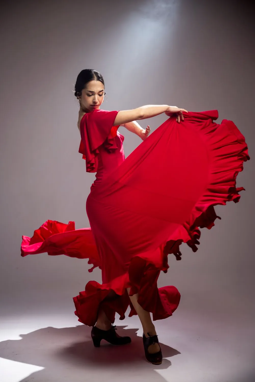 Viva La Feria Olas robe flamenca danse point élastique