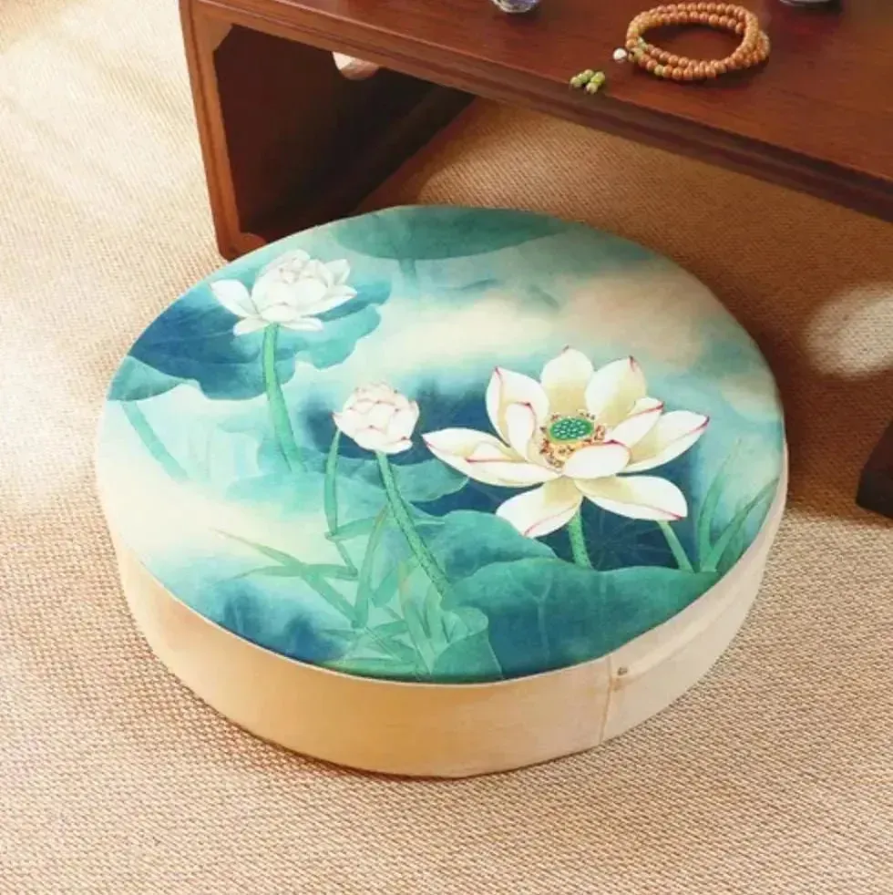 Japon style Coussin Japonais À Fleurs ‘narashino’
