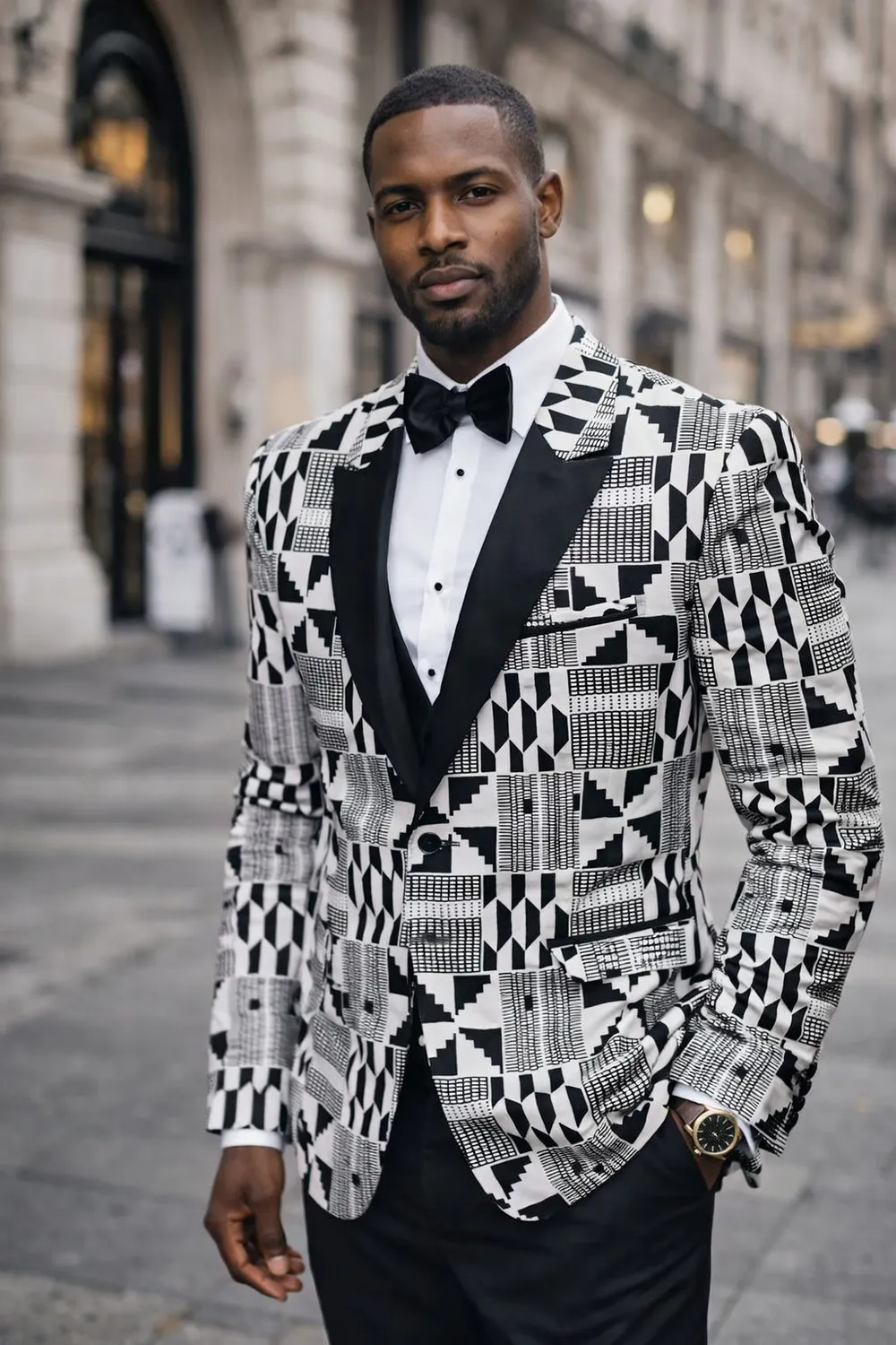 KAVAZI African Print Blazer blazer homme