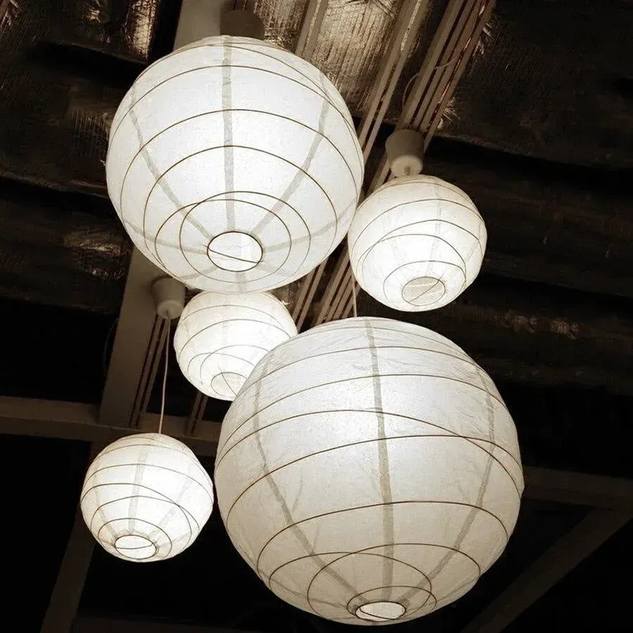 Japon style Lampe papier japonais boule lumière douce
