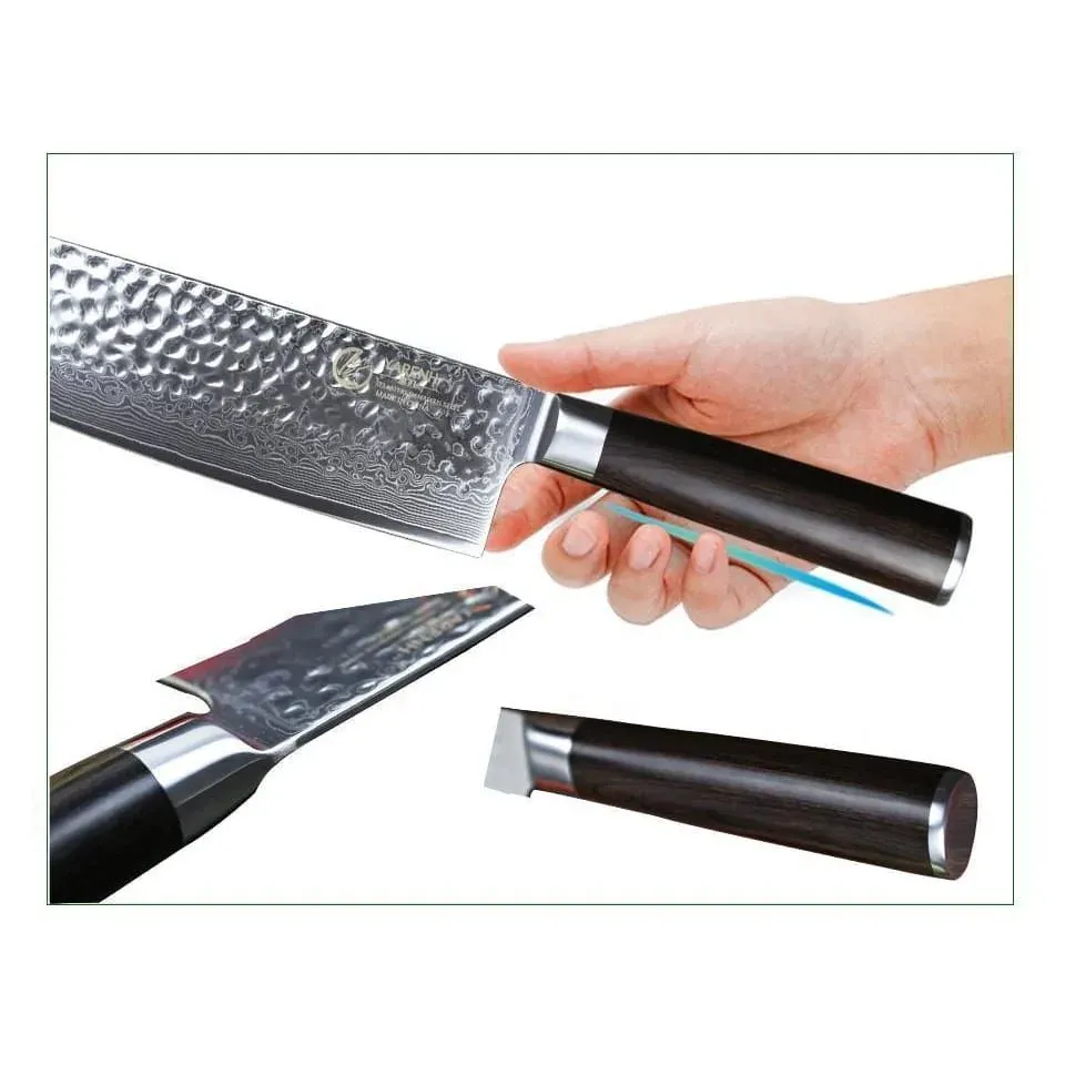Japon style Chokai couteau usuba acier Damas