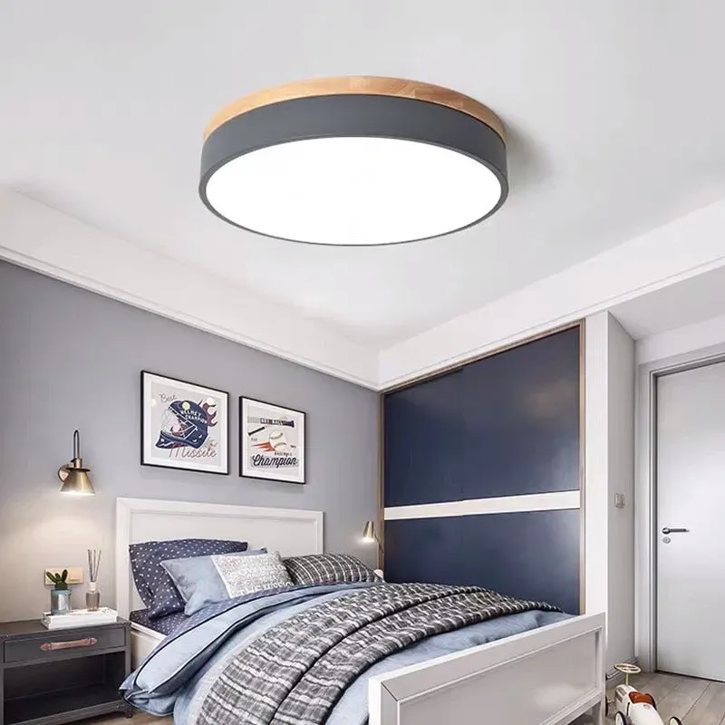 Japon style plafonnier rond