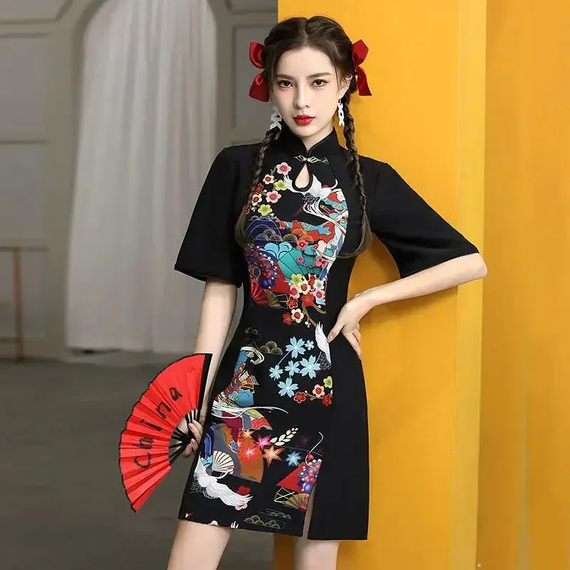 Japon style robe motif japonais