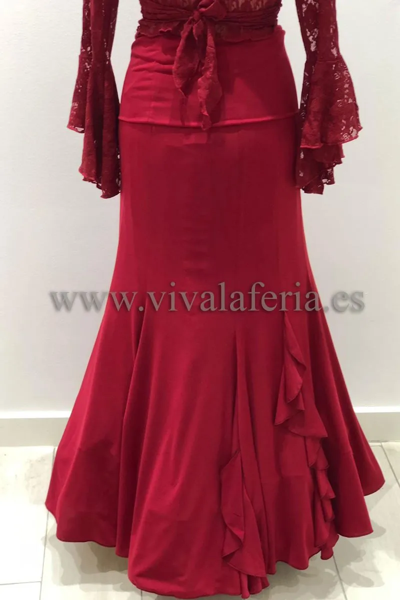 Viva La Feria Lidia jupe danse flamenco viscose