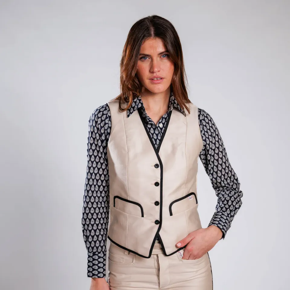 Mistral Gilet Gardian Femme gilet moleskine coton