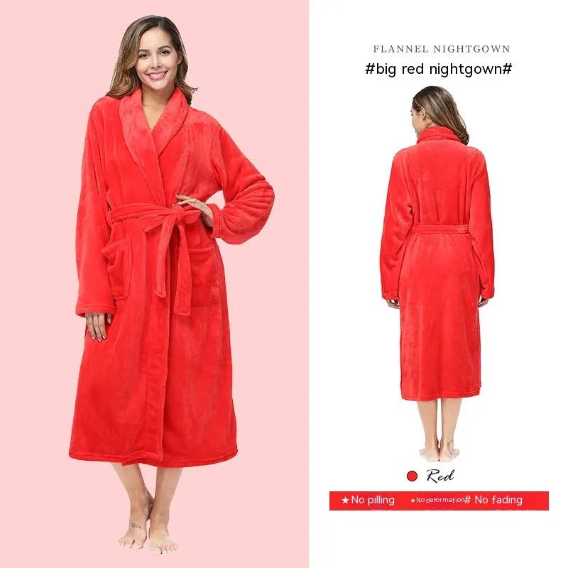 Esprit du Japon peignoir kimono femme peluche mi-mollet