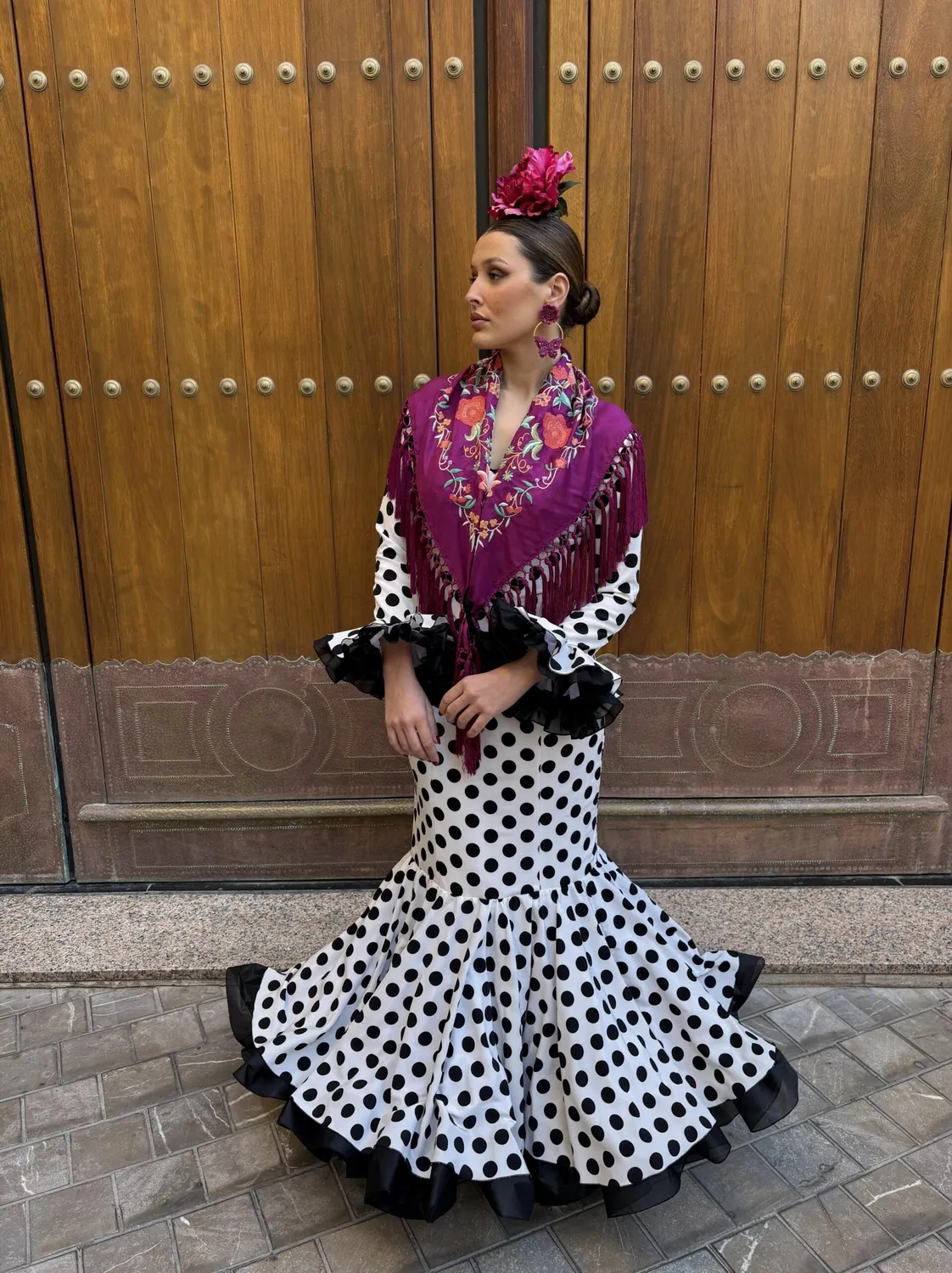 VIVA LA FERIA Emperatriz robe flamenca
