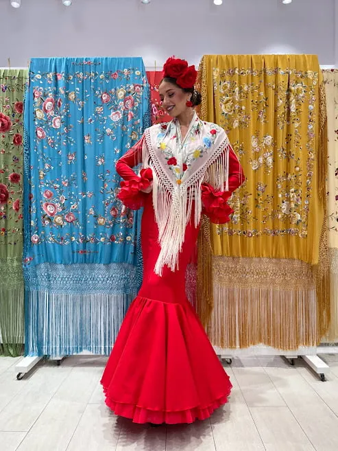 Viva La Feria Real robe flamenca unie