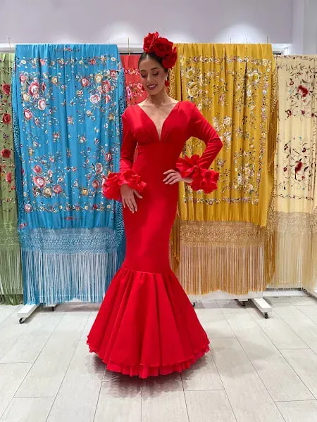 Viva La Feria Real robe flamenca unie