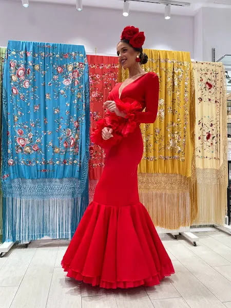 Viva La Feria Real robe flamenca unie