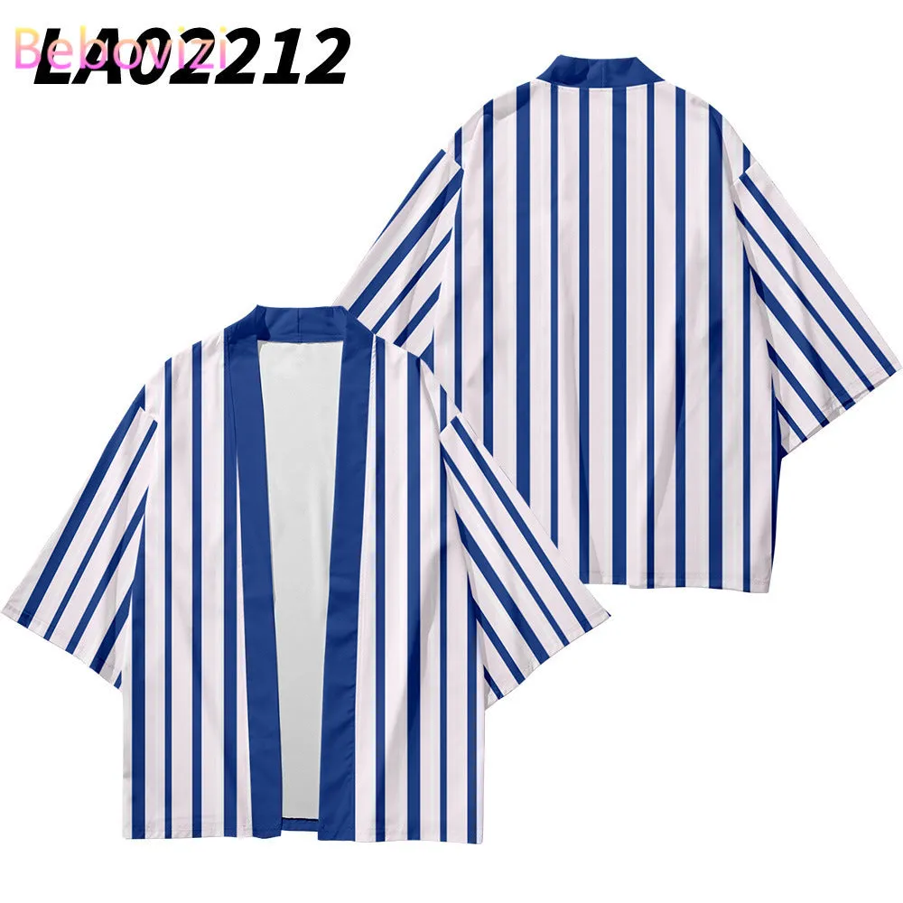Esprit du Japon Haori court homme veste ouverte