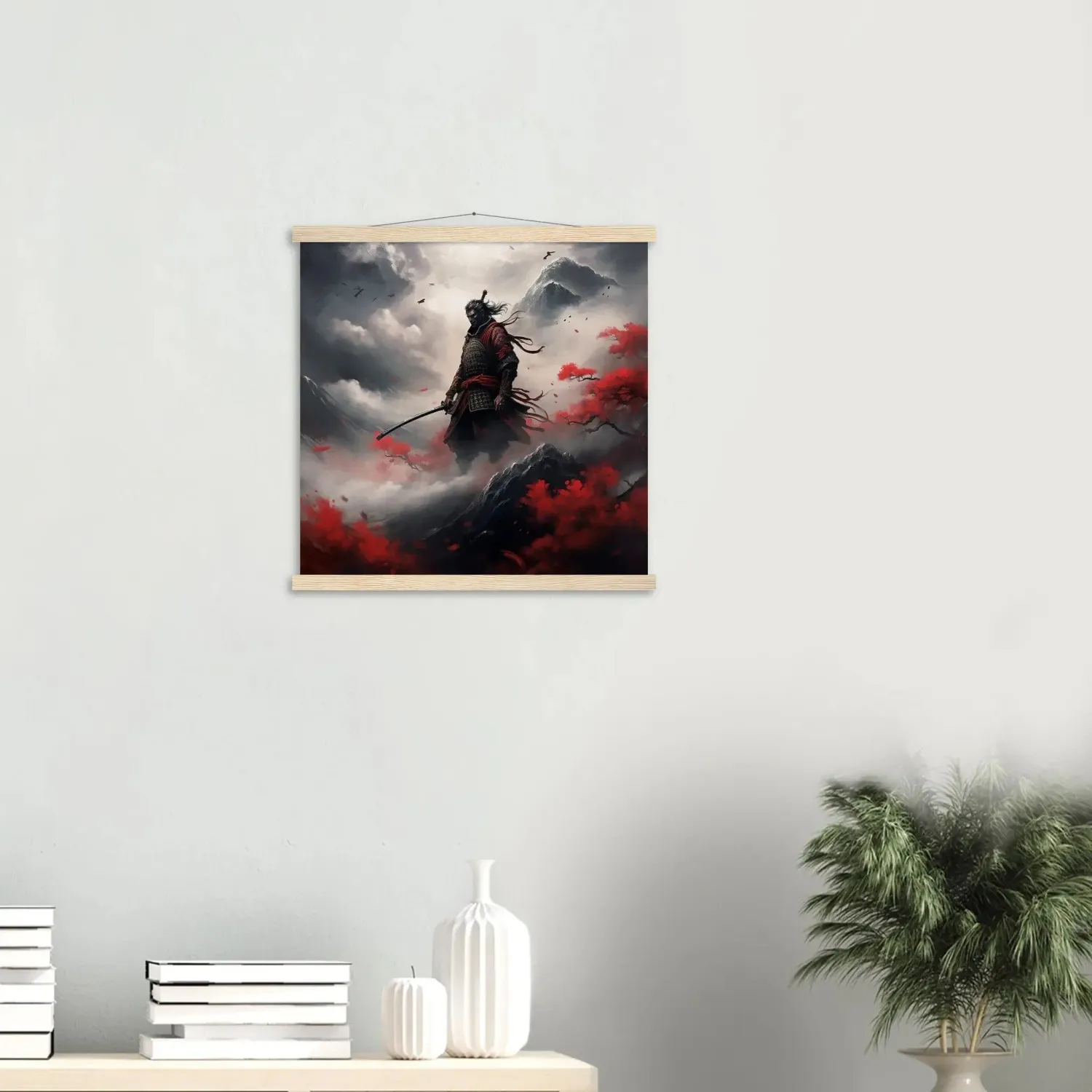 Japon style Bushido tableau samouraï