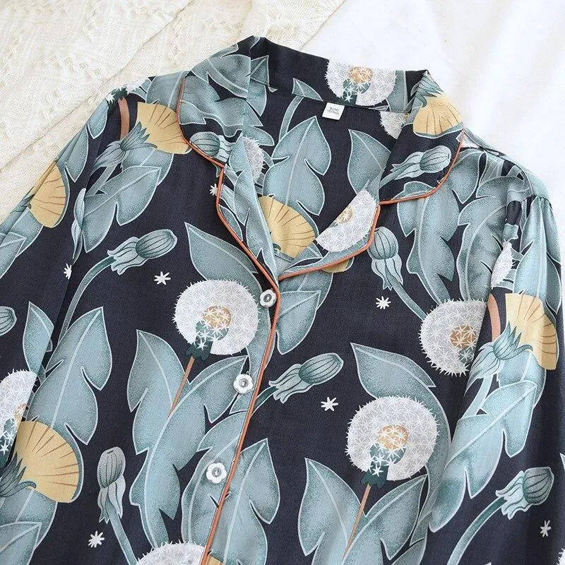 Japon style pyjama japonais satin femme