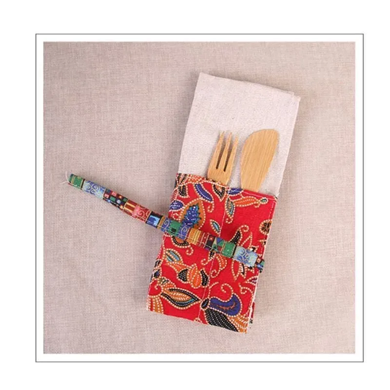 Japon style Kinami set couteaux barbecue bambou