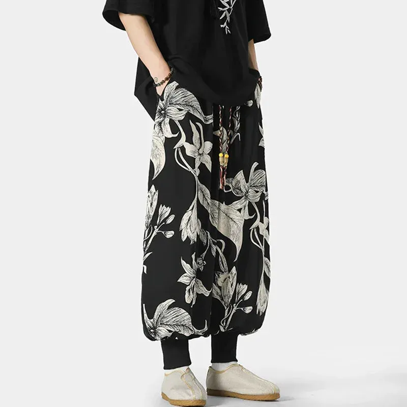 Japon style Pantalon Nikka pantalon japonais ample