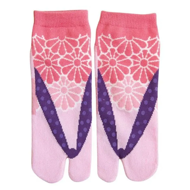 Japon style Tabi chaussettes à deux doigts