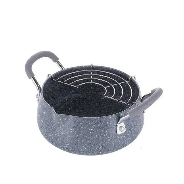 Japon style Tempura Pot Sorato friteuse antiadhésive