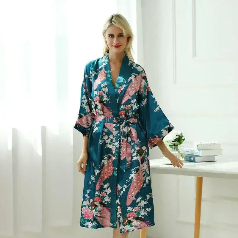 Japon style Long Pyjama Style Nuisette pyjama long fluide