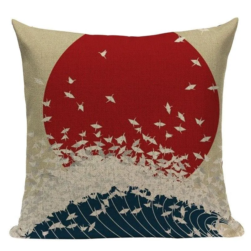 Japon Style housse de coussin japonais