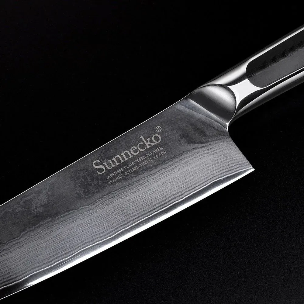 Japon style Professional Kitchen Knife Meiji couteau de chef damas